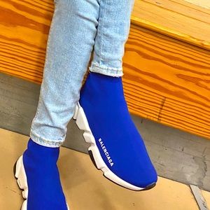 Blue Sock Balenciagas